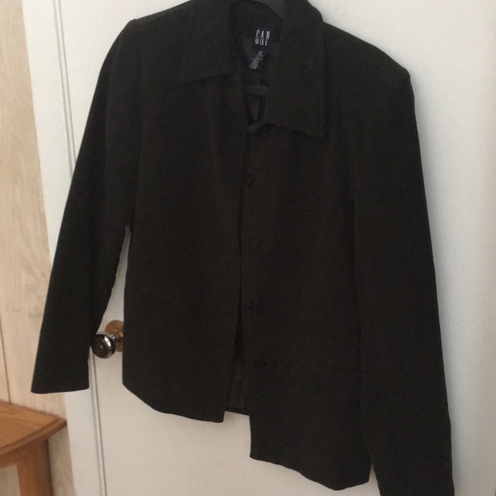 Dark green velvet blazer (NWOT)